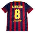 2013/14 Barcelone Domicile - A.Iniesta 8 (S) - Iconic Football Shop