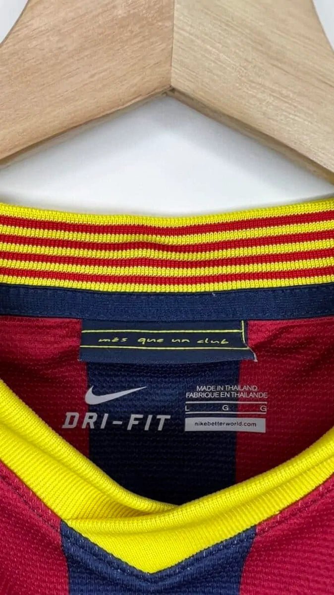 2013/14 Barcelone Domicile - Dani Alves 2 (L) - Iconic Football Shop