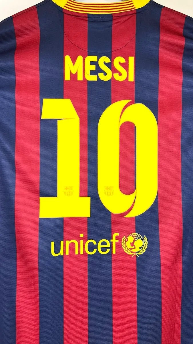 2013/14 Barcelone Domicile - Messi 10 (XL) - Iconic Football Shop