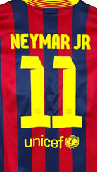 2013/14 Barcelone Domicile - Neymar Jr 11 (M) - Iconic Football Shop
