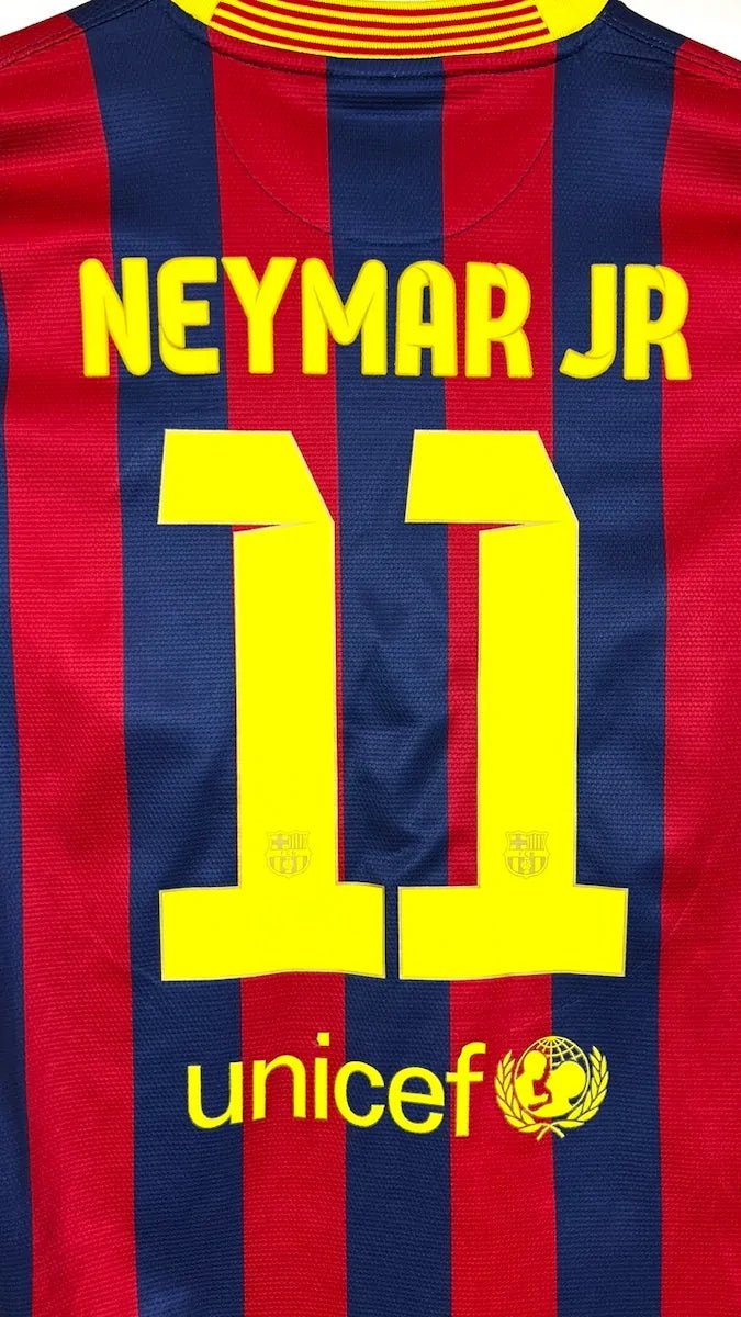 2013/14 Barcelone Domicile - Neymar Jr 11 (M) - Iconic Football Shop