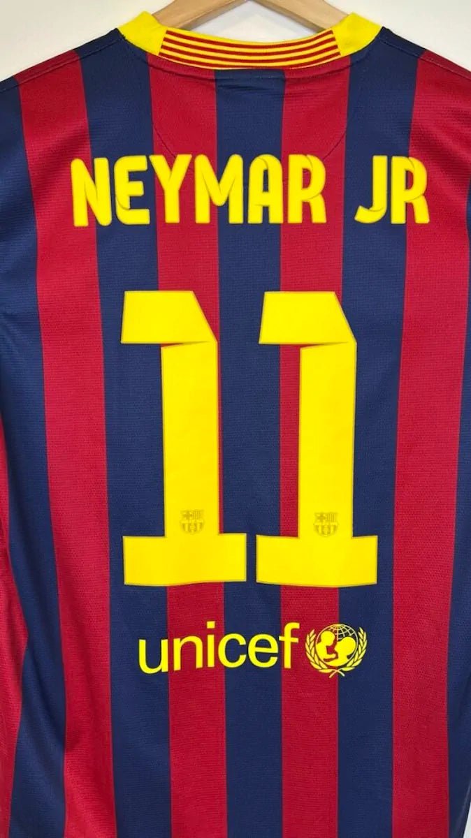 2013/14 Barcelone Domicile - Neymar Jr 11 (M) - Iconic Football Shop