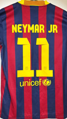 2013/14 Barcelone Domicile - Neymar Jr 11 (S) - Iconic Football Shop