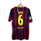 2013/14 Barcelone Domicile - Xavi 6 (L) - Iconic Football Shop