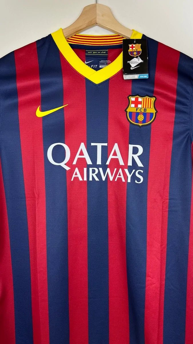 2013/14 Barcelone Domicile - Xavi 6 (L) - Iconic Football Shop