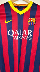 2013/14 Barcelone Domicile (XL) - Iconic Football Shop