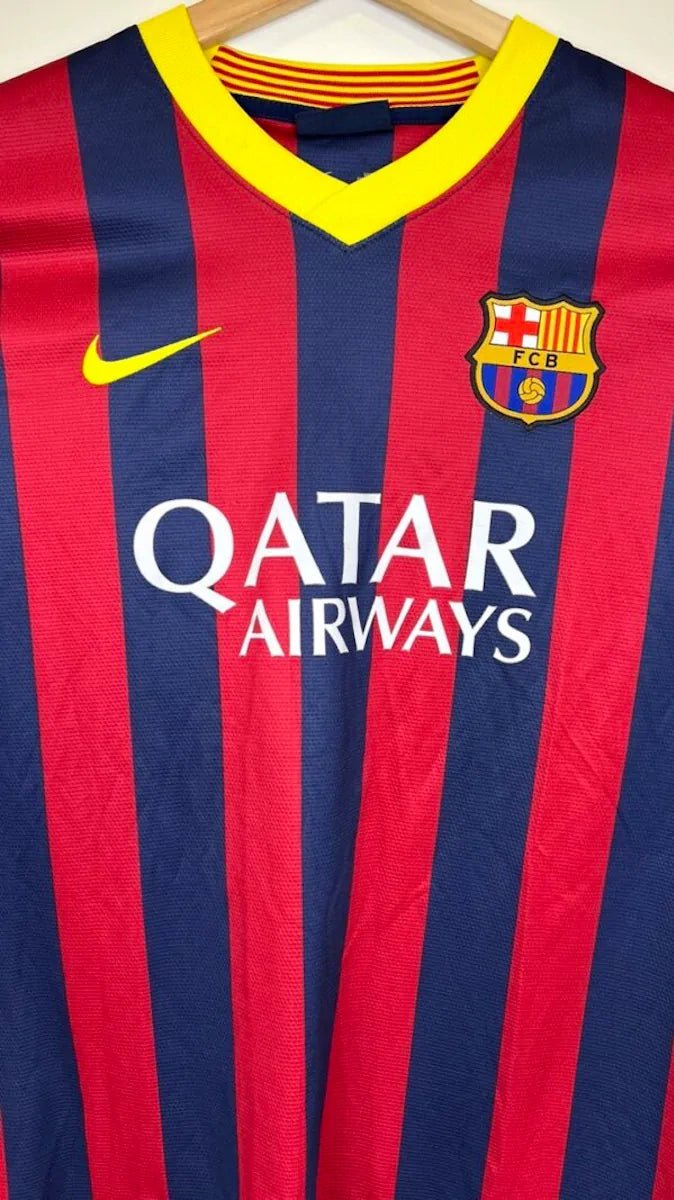 2013/14 Barcelone Domicile (XL) - Iconic Football Shop