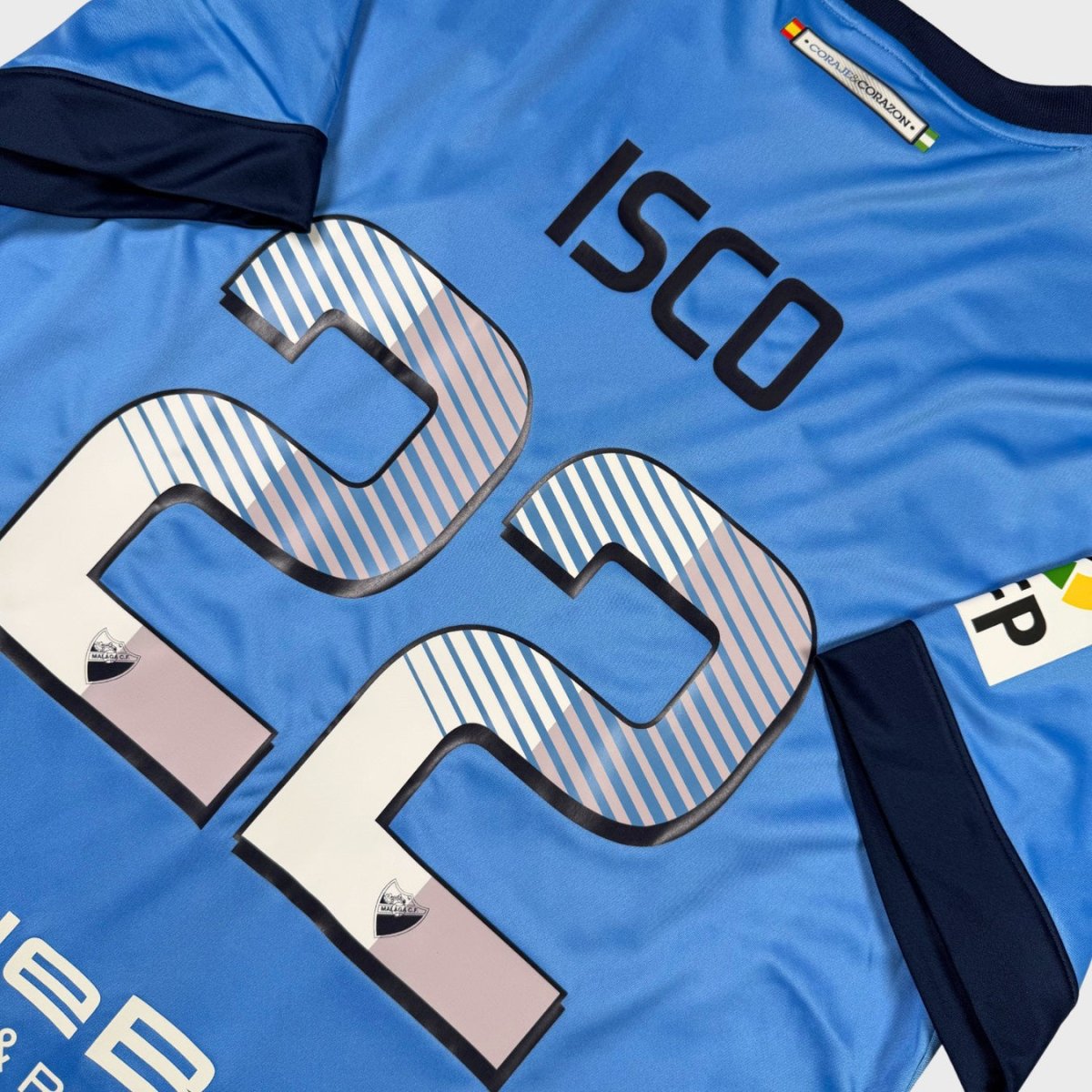 2013/14 Malaga Domicile - Isco 22 (M) - Iconic Football Shop