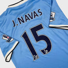 2013/14 Manchester City Domicile - J.Navas 15 (S) - Iconic Football Shop