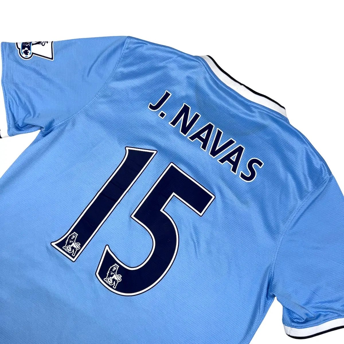 2013/14 Manchester City Domicile - J.Navas 15 (S) - Iconic Football Shop