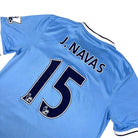 2013/14 Manchester City Domicile - J.Navas 15 (S) - Iconic Football Shop