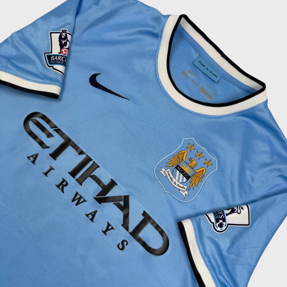 2013/14 Manchester City Domicile - J.Navas 15 (S) - Iconic Football Shop