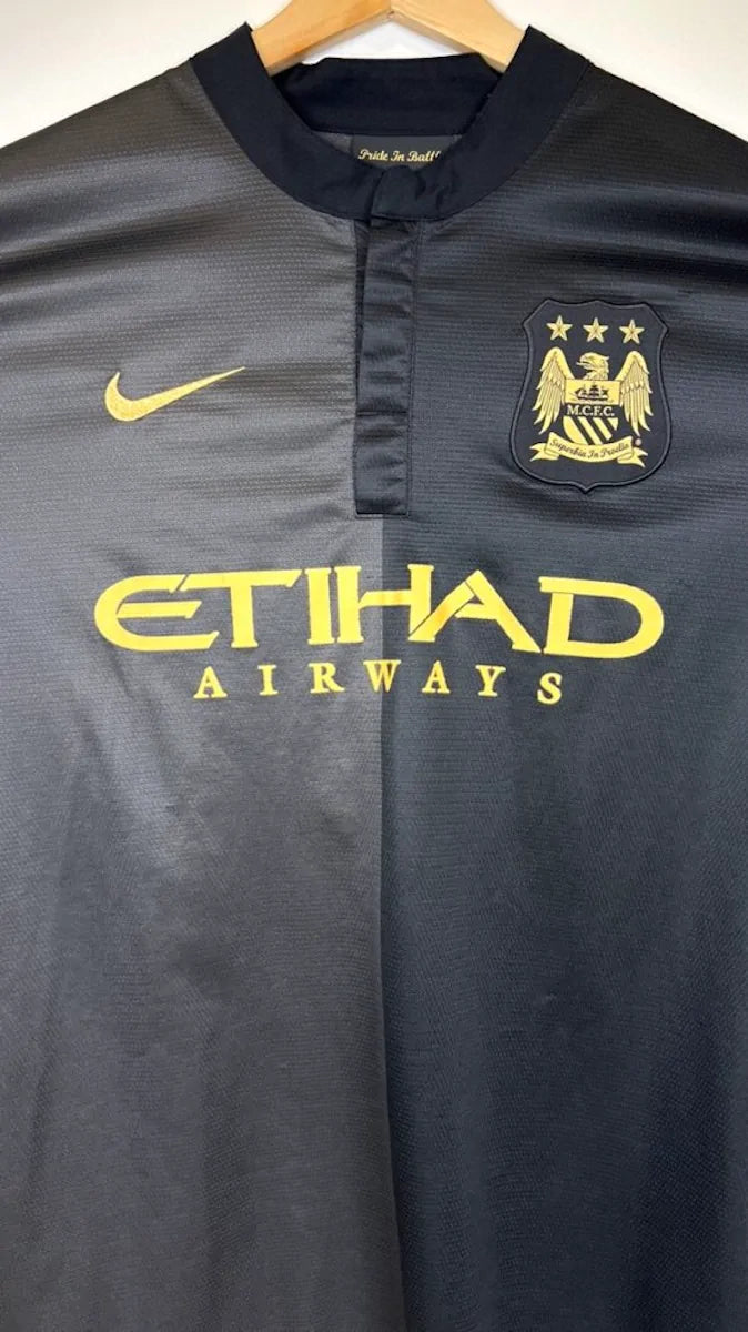 2013/14 Manchester City Extérieur - Kun Agüero 16 (L) - Iconic Football Shop