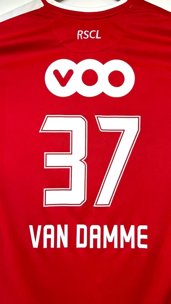 2013/14 Standard de Liège Domicile - Van Damme 37 (2XL) - Iconic Football Shop