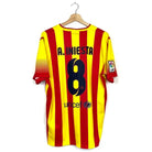 2013/15 Barcelone Extérieur - A.Iniesta 8 (L) - Iconic Football Shop