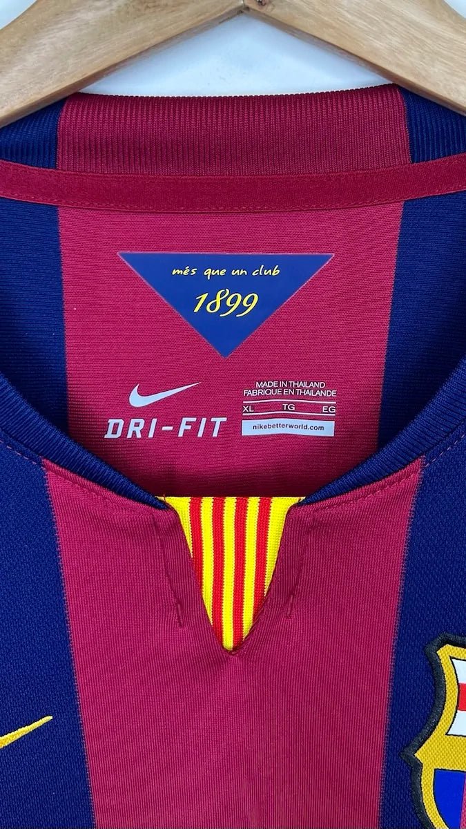 2014/15 Barcelone Domicile - Vermaelen 23 (XL) - Iconic Football Shop