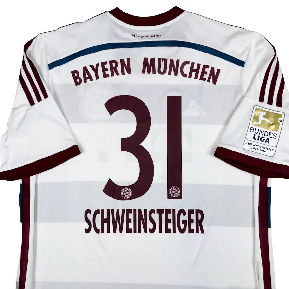 2014/15 Bayern Munich Extérieur - Schweinsteiger 31 (XL) - Iconic Football Shop