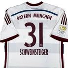 2014/15 Bayern Munich Extérieur - Schweinsteiger 31 (XL) - Iconic Football Shop