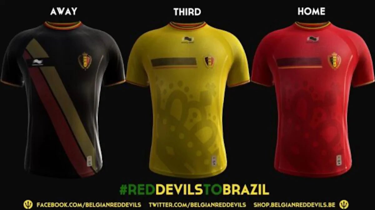 2014/15 Belgique Third (M) - Iconic Football Shop