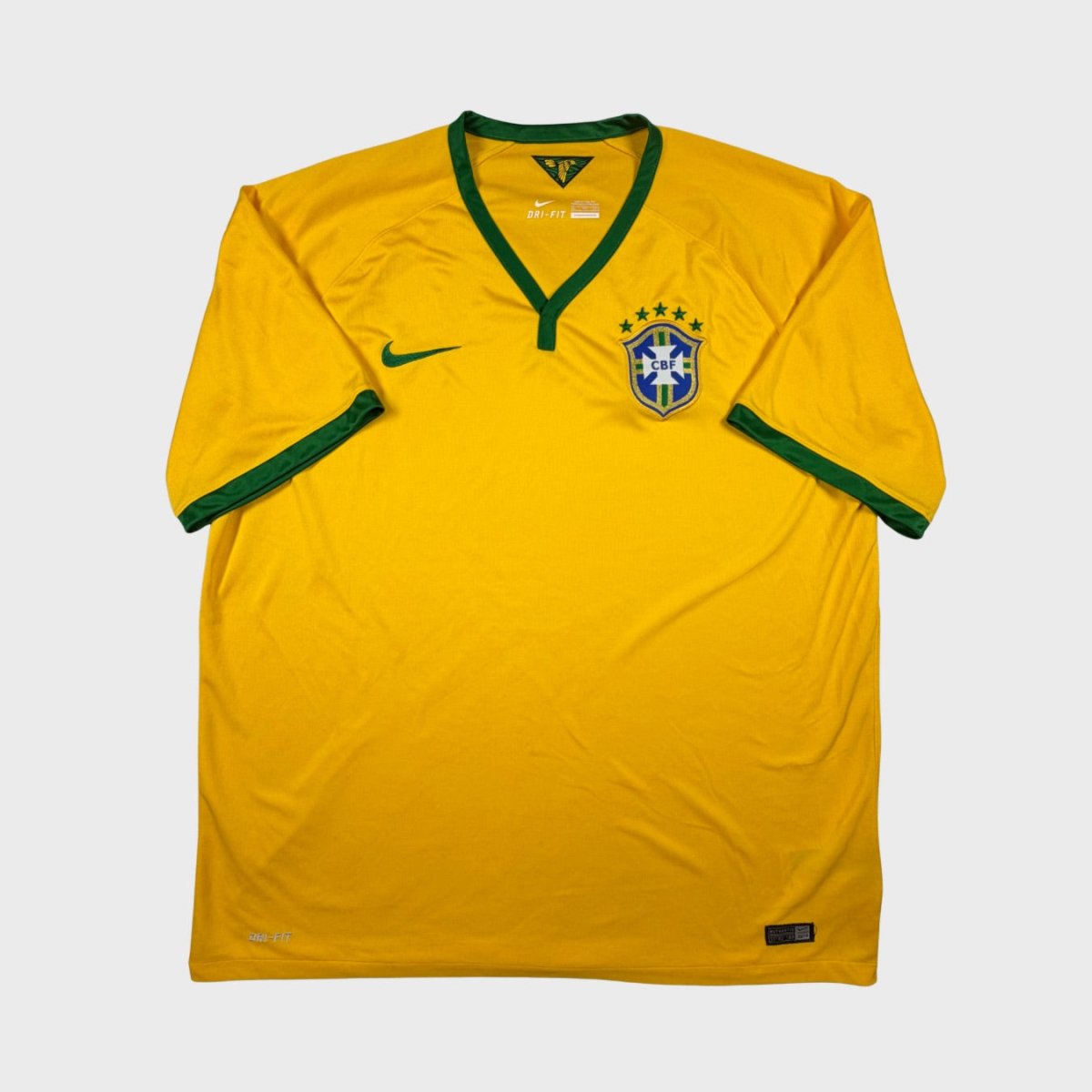2014/15 Brésil Domicile (2XL) - Iconic Football Shop
