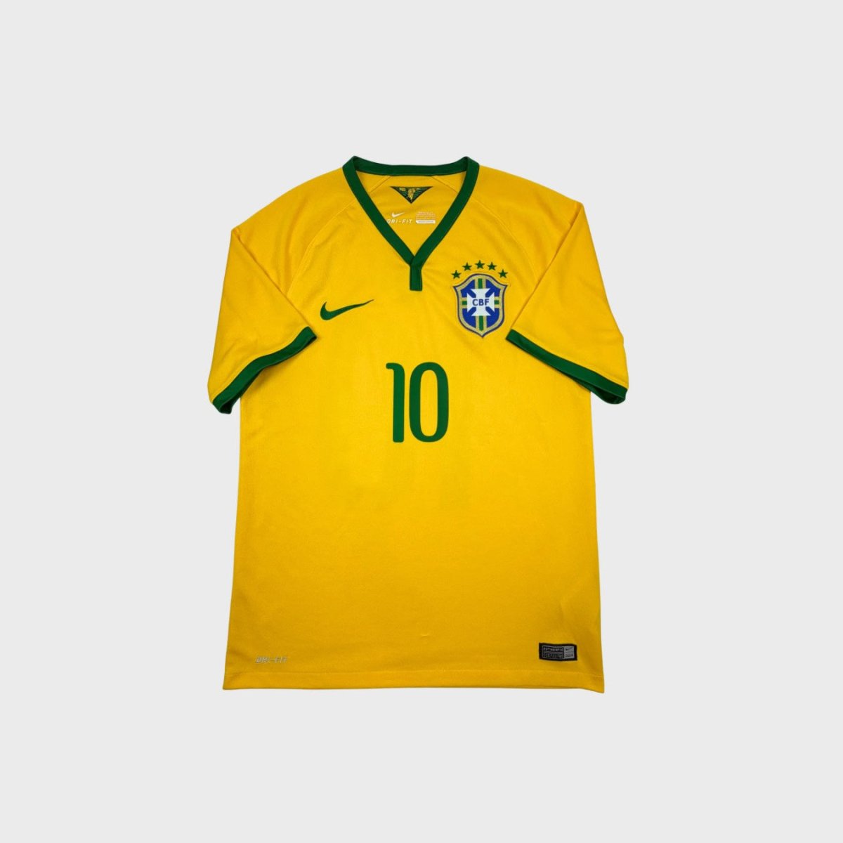 2014/15 Brésil Domicile - Neymar Jr 10 (S) - Iconic Football Shop