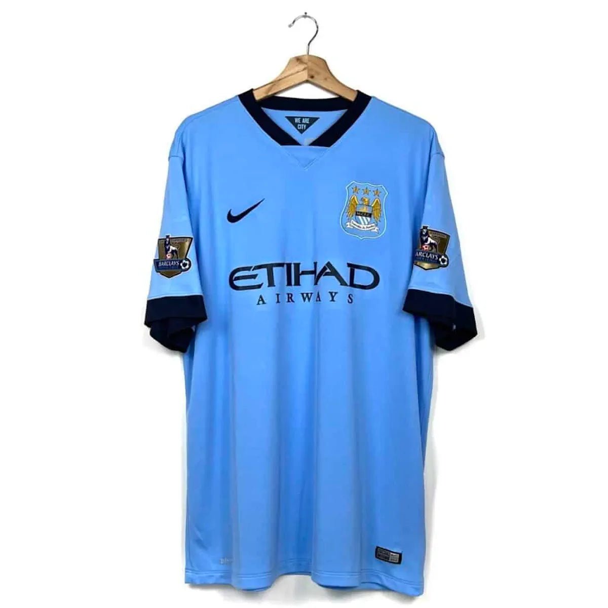 2014/15 Manchester City Domicile - Kompany 4 (XL) - Iconic Football Shop