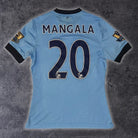 2014/15 Manchester City Domicile - Mangala 20 *PRÉPARÉ / PORTÉ* (L) - Iconic Football Shop