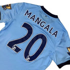 2014/15 Manchester City Domicile - Mangala 20 *PRÉPARÉ / PORTÉ* (L) - Iconic Football Shop