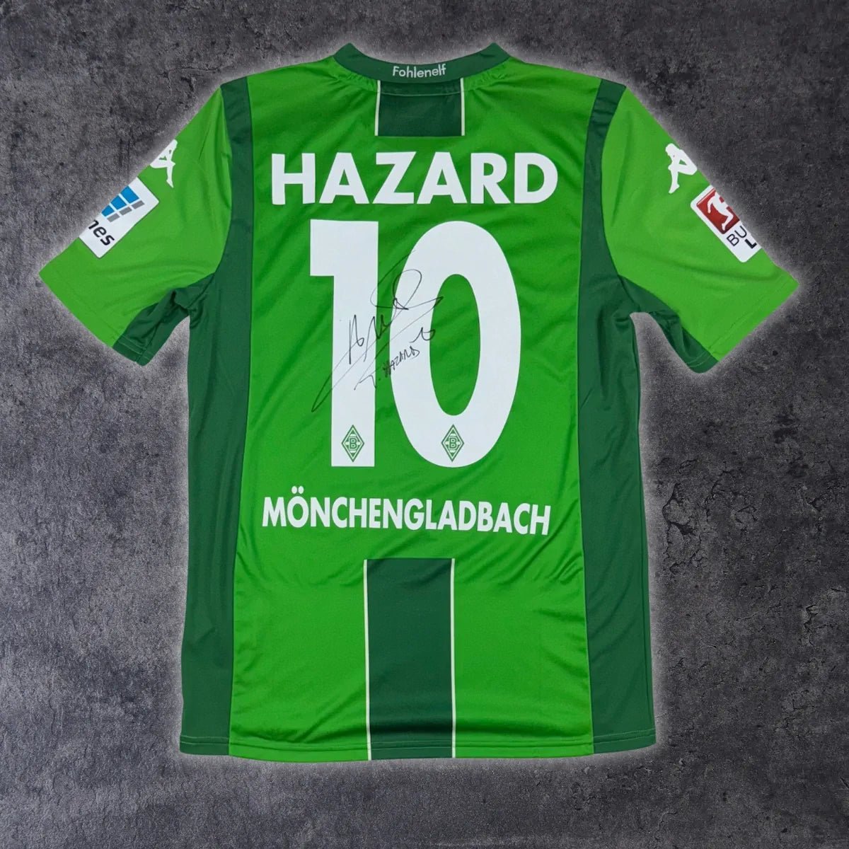 2014/15 Mönchengladbach Extérieur - Hazard 10 *PRO / SIGNÉ* (S) - Iconic Football Shop