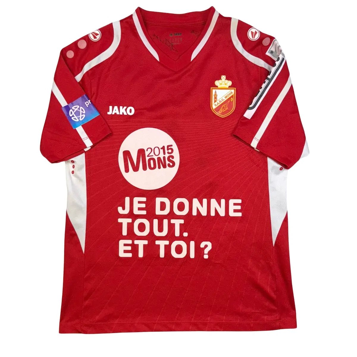 2014/15 Mons Domicile - V.Gijseghem 15 *PORTÉ / SIGNÉ* (M) - Iconic Football Shop