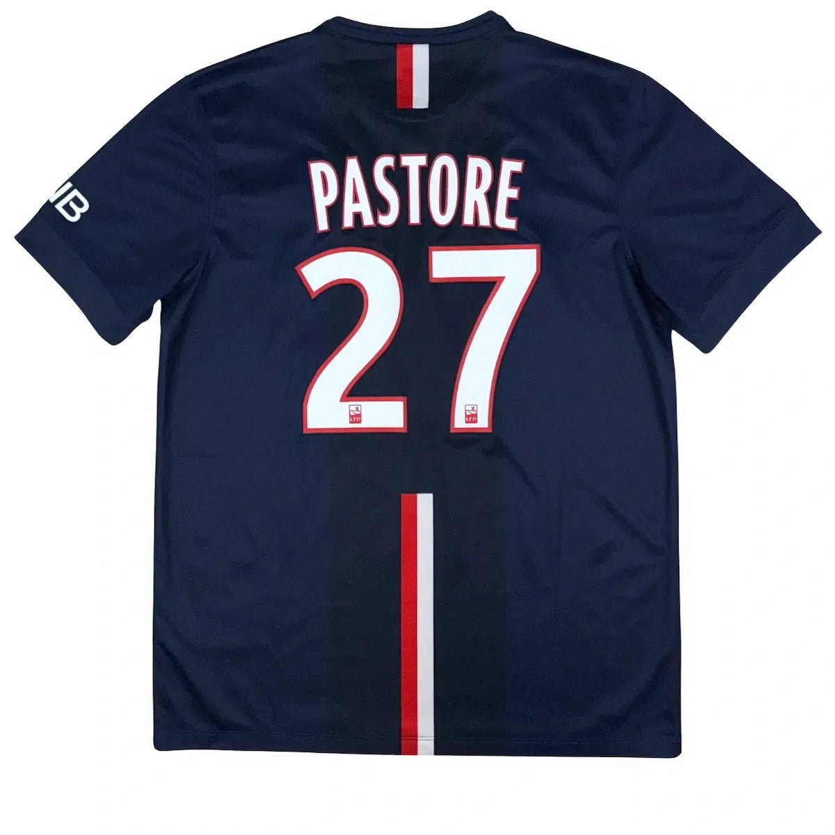 Flocage Officiel PSG Pastore 27 – Maillot Extérieur 2014/2015 – Adulte