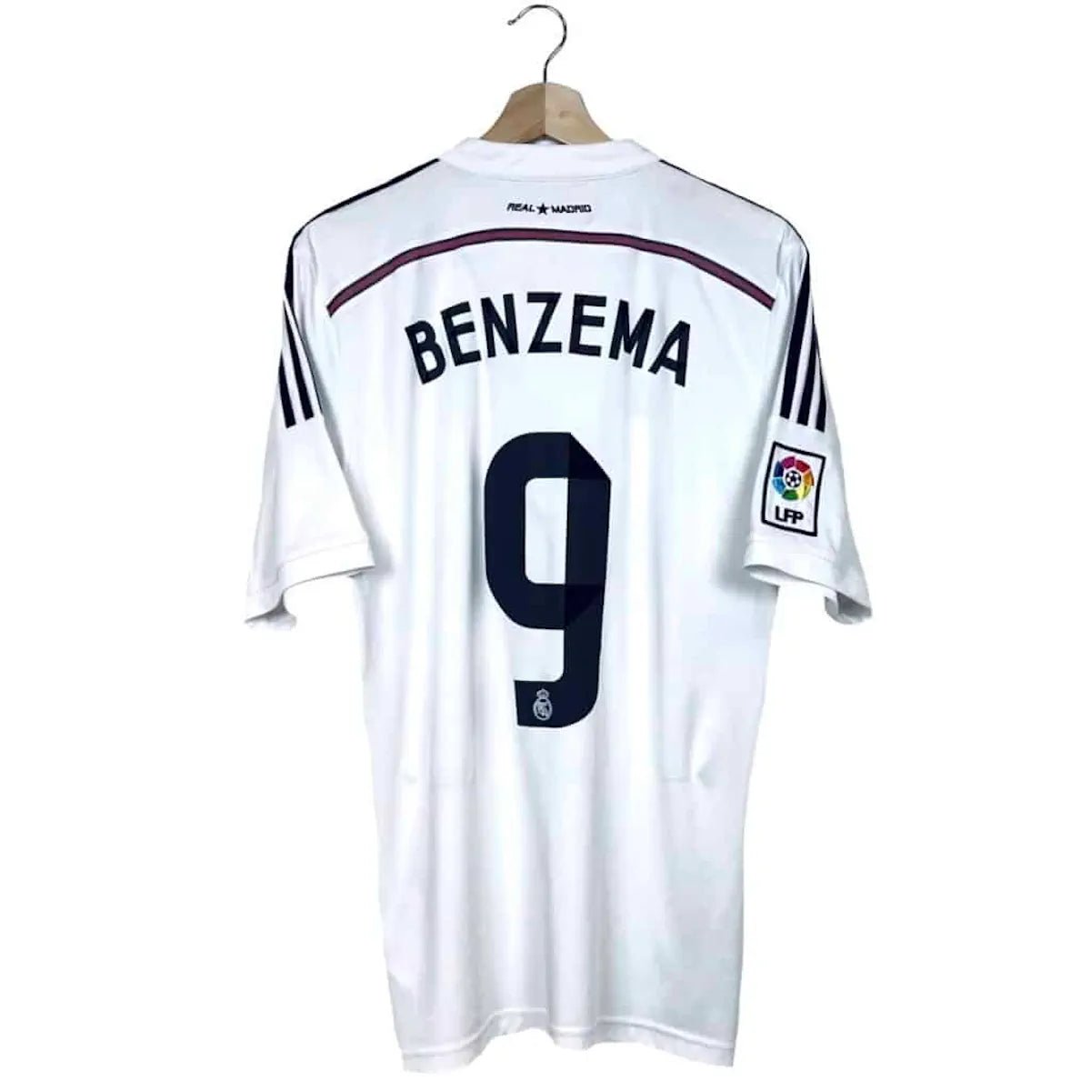 2014/15 Real Madrid Domicile - Benzema 9 (M) - Iconic Football Shop