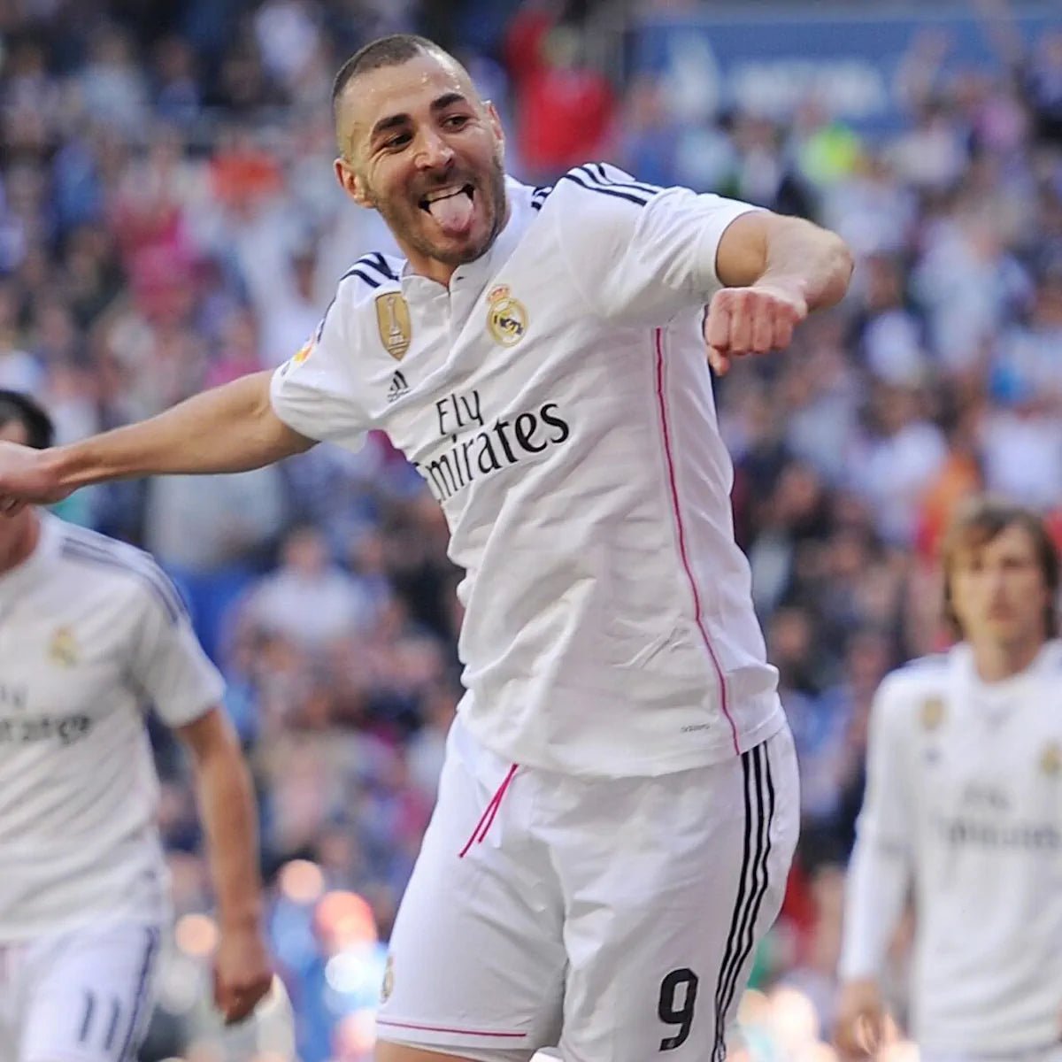 2014/15 Real Madrid Domicile - Benzema 9 (M) - Iconic Football Shop