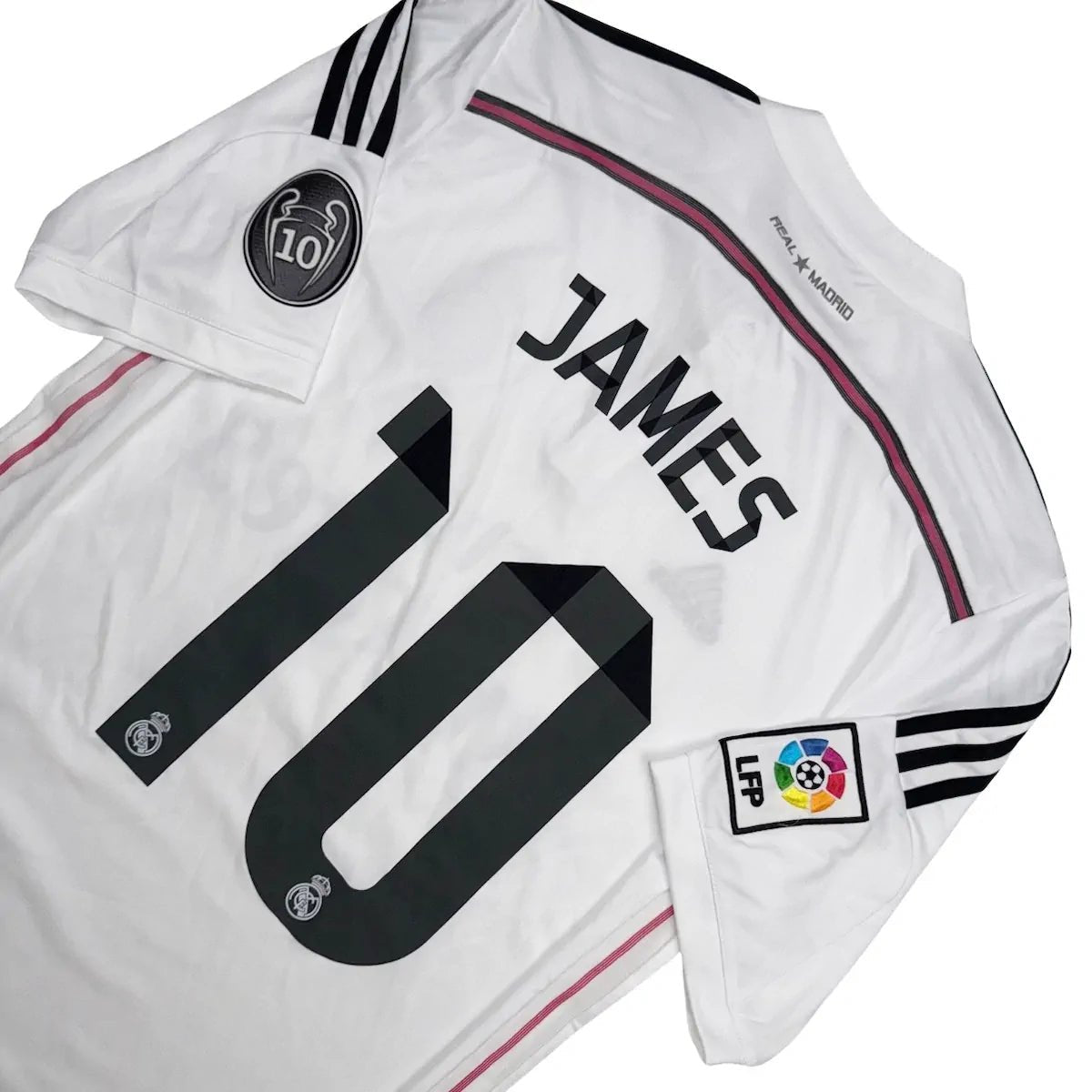 2014/15 Real Madrid Domicile - James 10 *CHAMPIONS LEAGUE* (M) - Iconic Football Shop