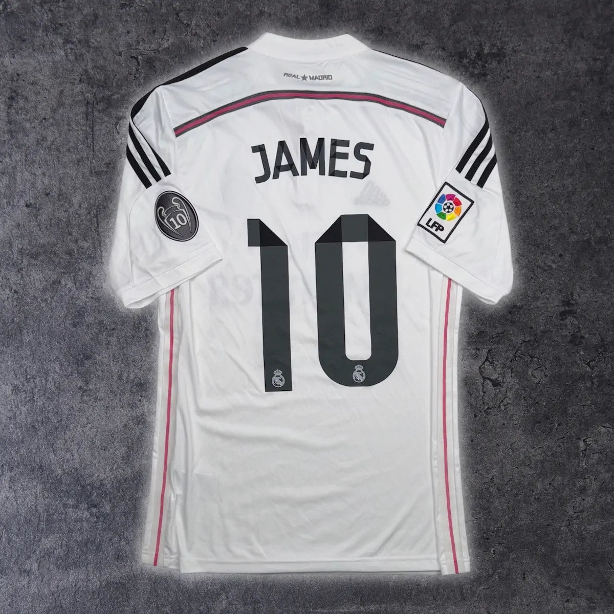 2014/15 Real Madrid Domicile - James 10 *CHAMPIONS LEAGUE* (M) - Iconic Football Shop
