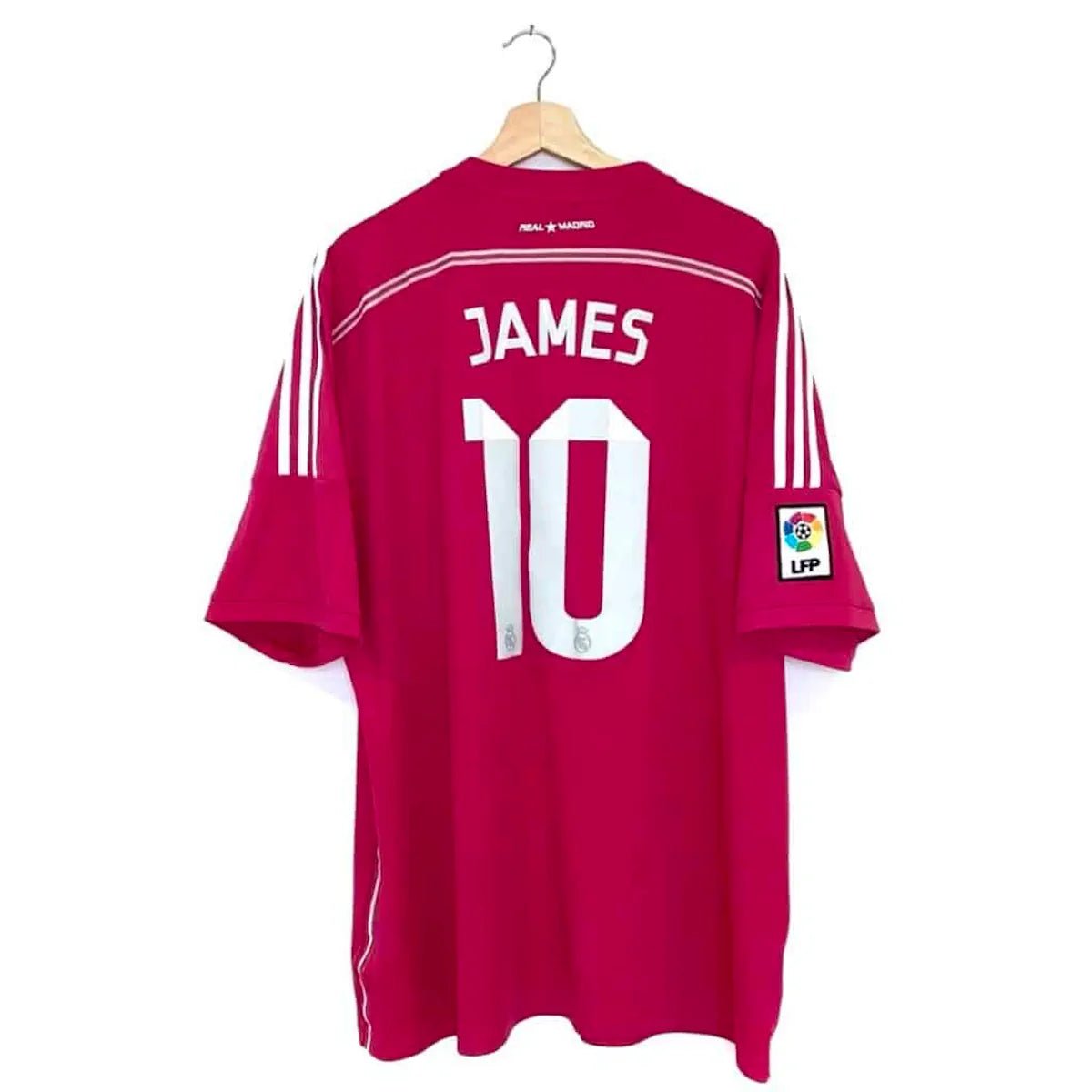 2014/15 Real Madrid Extérieur - James 10 (2XL) - Iconic Football Shop