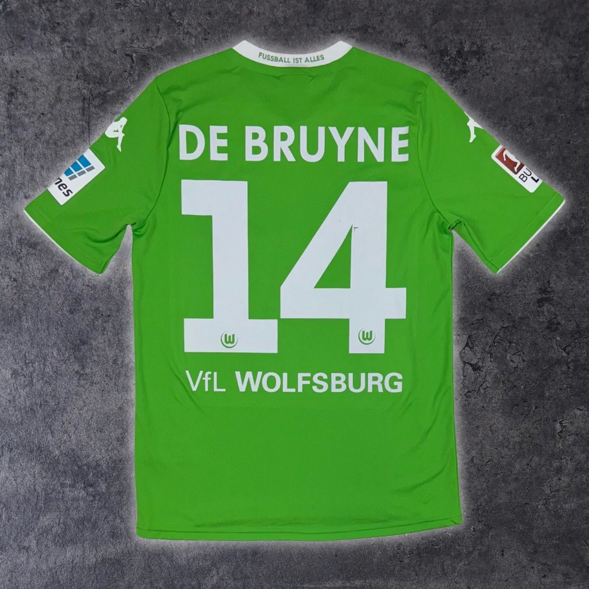 2014/15 Wolfsburg Domicile - De Bruyne 14 (S) - Iconic Football Shop