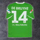 2014/15 Wolfsburg Domicile - De Bruyne 14 *SIGNÉ* (M) - Iconic Football Shop