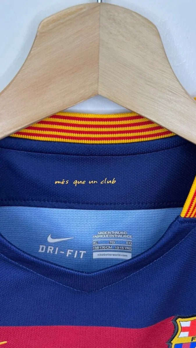 2015/16 Barcelone Domicile (13/15a) - Iconic Football Shop