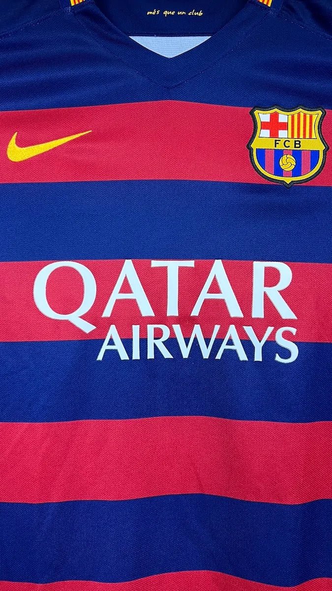 2015/16 Barcelone Domicile - A.Iniesta 8 (M) - Iconic Football Shop