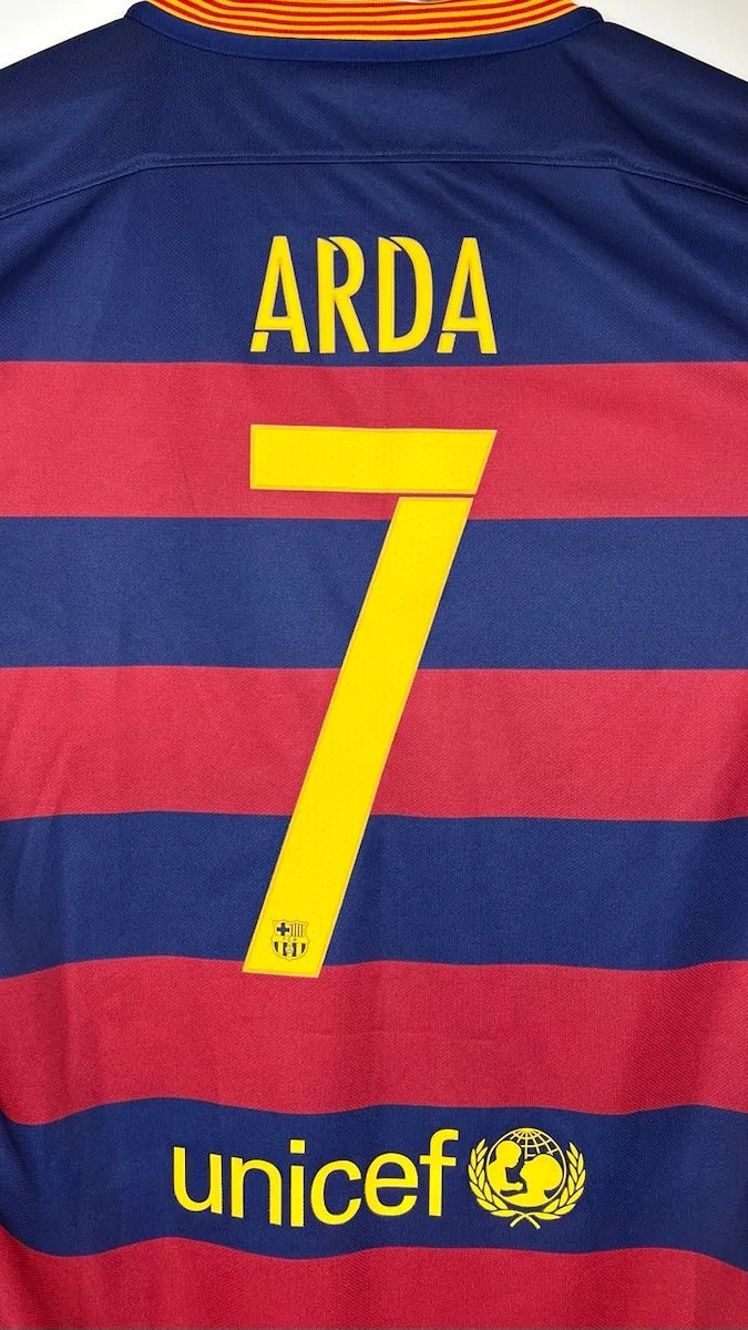2015/16 Barcelone Domicile - Arda 7 (M) - Iconic Football Shop