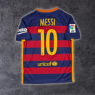 2015/16 Barcelone Domicile - Messi 10 (8/10a) - Iconic Football Shop