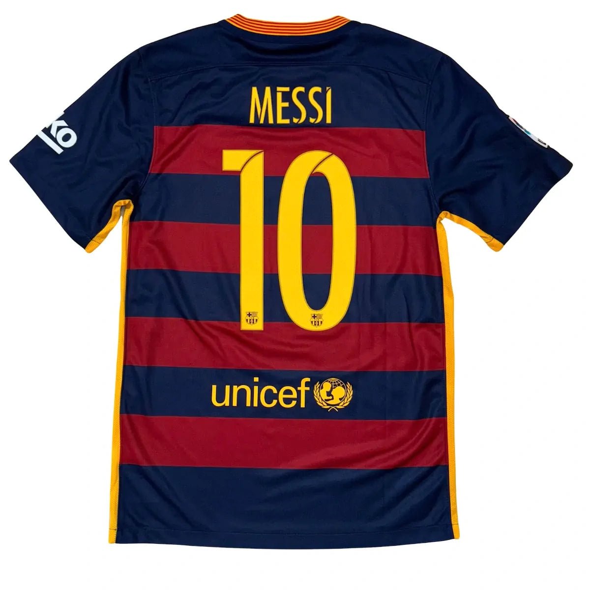 2015/16 Barcelone Domicile - Messi 10 (S) - Iconic Football Shop