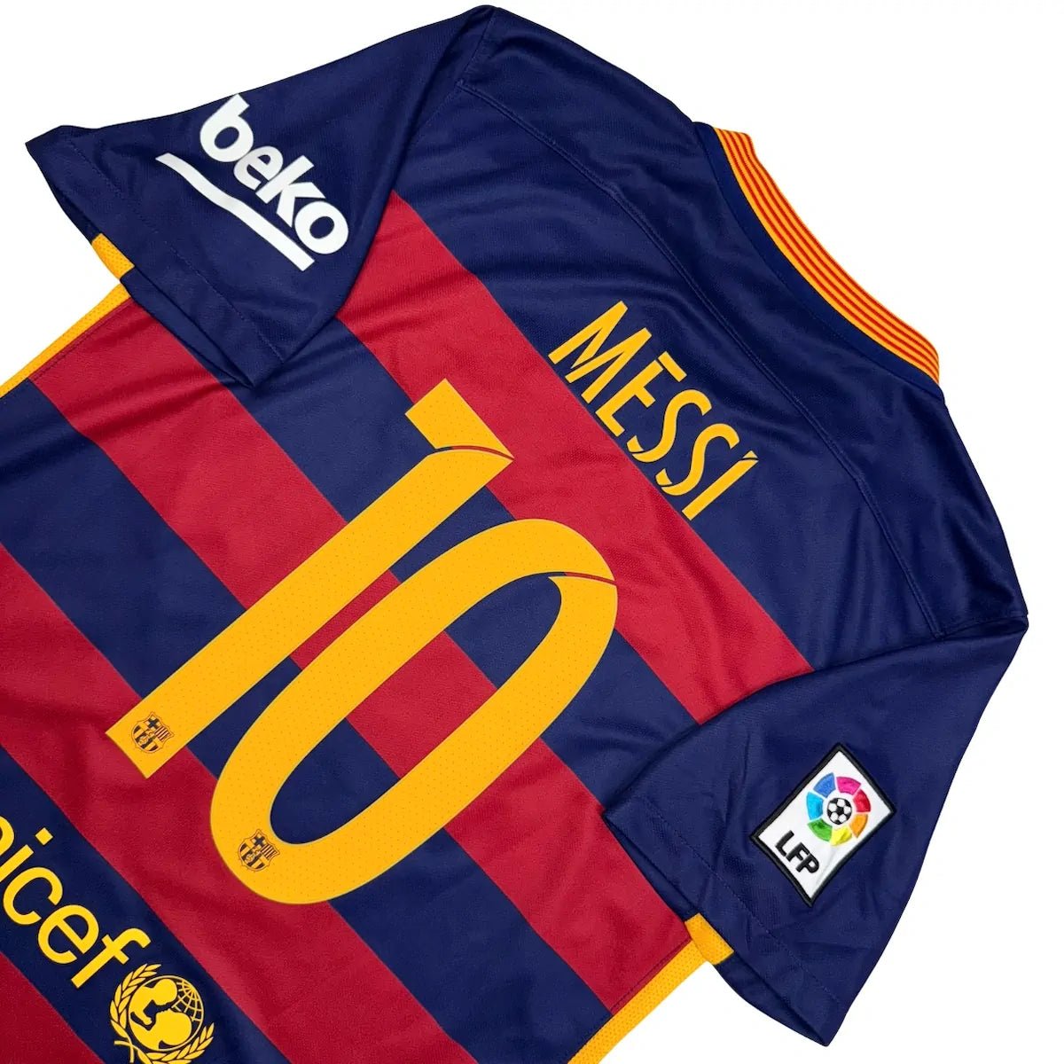 2015/16 Barcelone Domicile - Messi 10 (S) - Iconic Football Shop