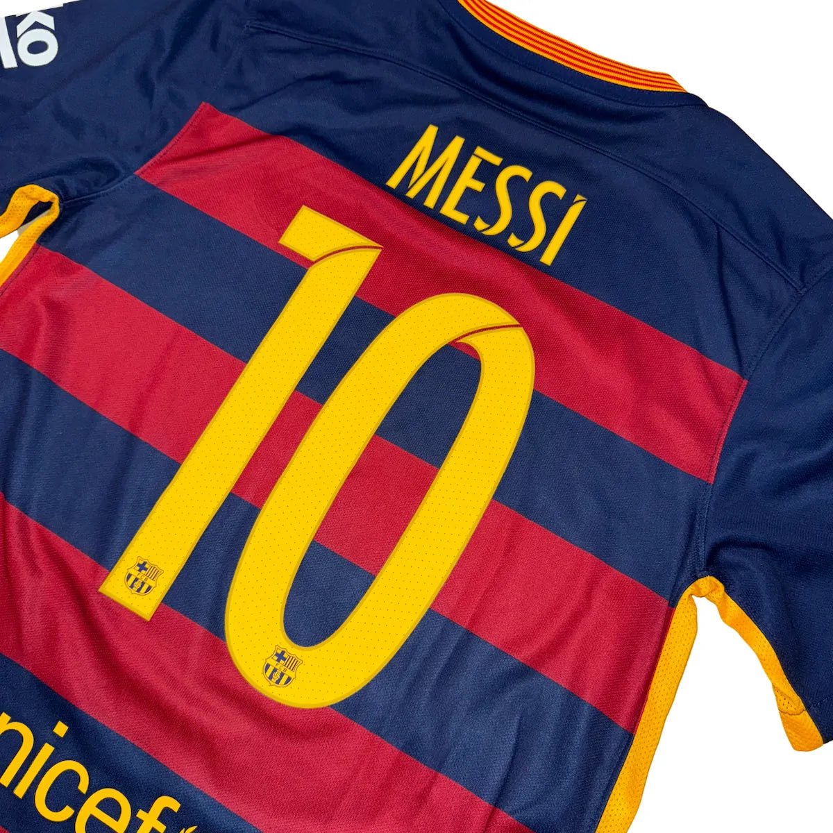 2015/16 Barcelone Domicile - Messi 10 (S) - Iconic Football Shop