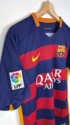 2015/16 Barcelone Domicile - Neymar Jr 11 (M) - Iconic Football Shop