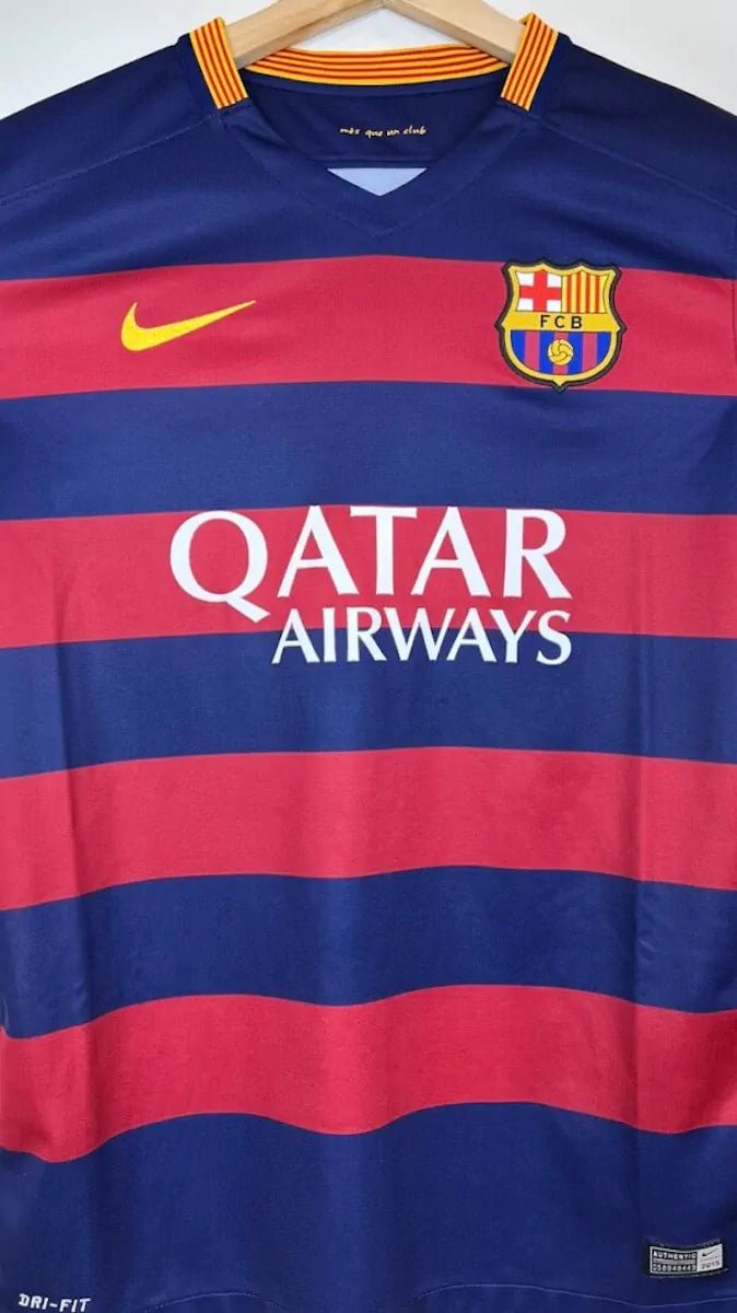 2015/16 Barcelone Domicile - Neymar Jr 11 (M) - Iconic Football Shop