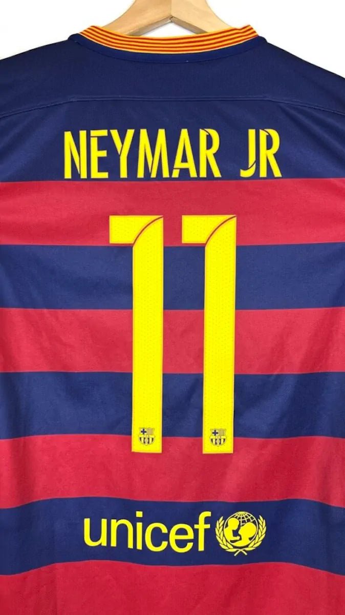 Flocage Officiel Barcelone 2015/2017 Neymar Domicile - Stilscreen - NEUF