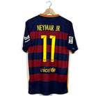 2015/16 Barcelone Domicile - Neymar Jr 11 (M) - Iconic Football Shop