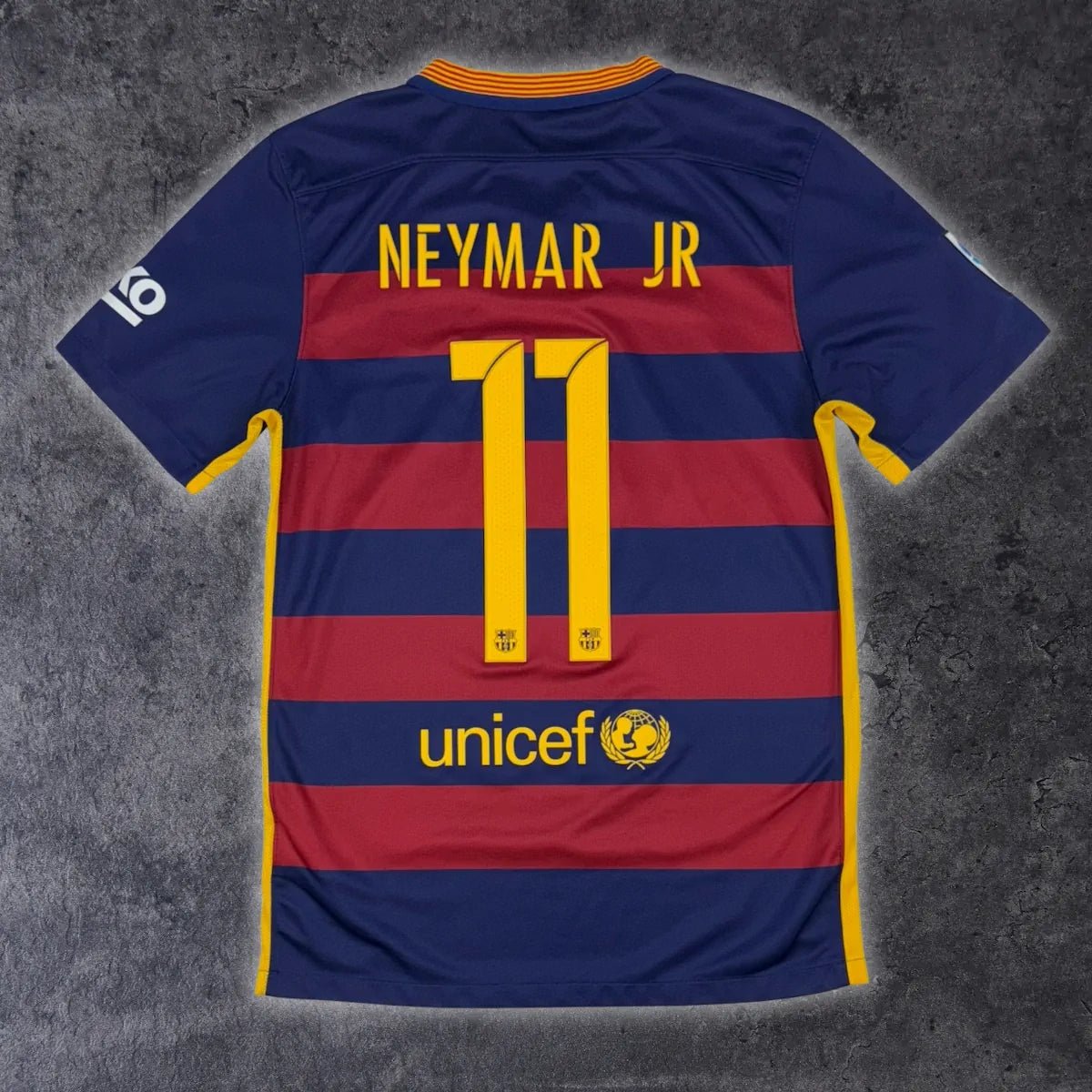2015/16 Barcelone Domicile - Neymar Jr 11 (S) - Iconic Football Shop